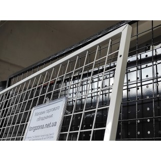 Сітка в рамі 2х1м. проф.15мм.(біла) без ніг